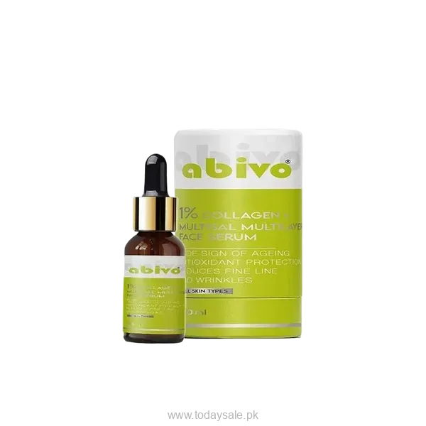 Abivo 1% Collagen + Multisal Multilayer Face Serum In Pakistan