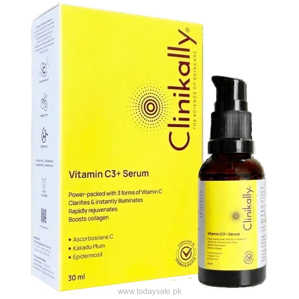 Clinikally Vitamin C3+ Serum In Pakistan