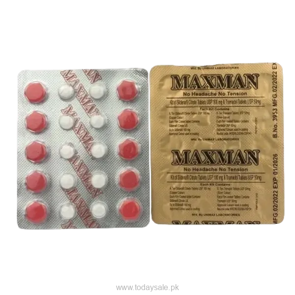 Maxman Tablets In Pakistan