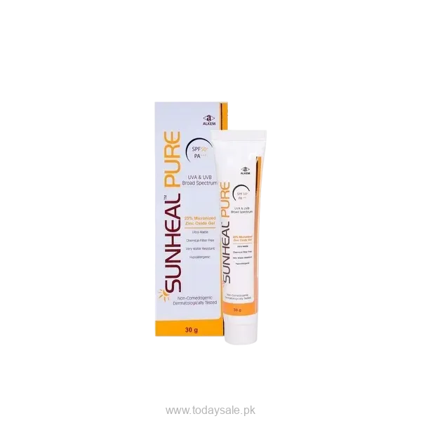 Sunheal Pure Zinc Oxide Sunscreen Gel In Pakistan